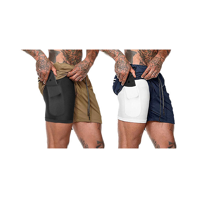 Shorts SS Pro - 2 em 1 Esportivo Camada Dupla